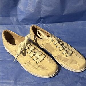 Keds Cream Canvas Sneakers